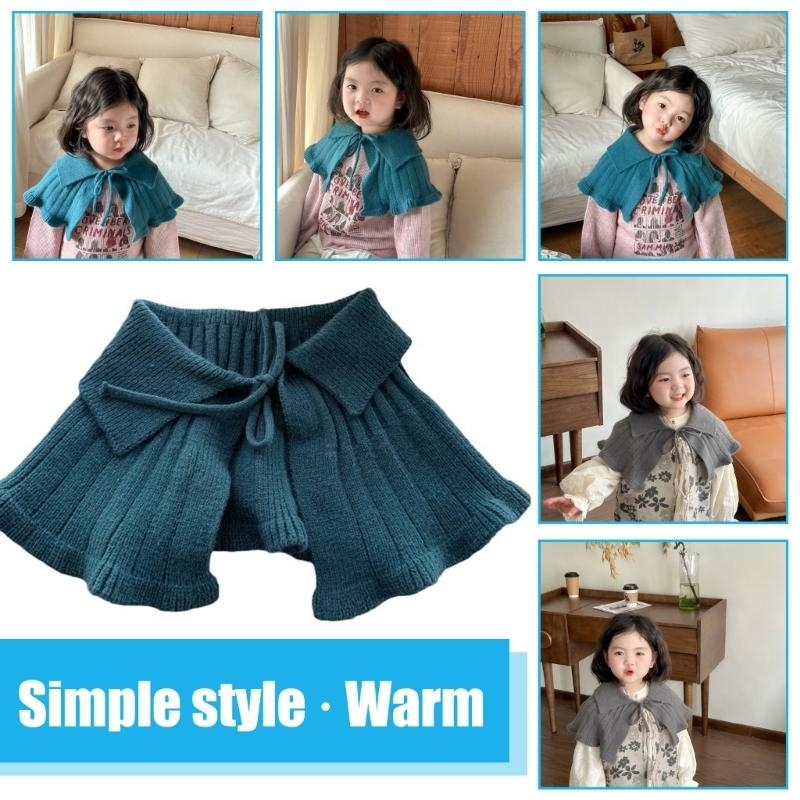 Winter Clothing Accessories - 97BC Odpinany fałszywy kołnierz 3-10T Dziecięcy