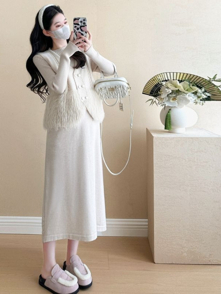 Winter Clothing Accessories - Zestaw dwuczęściowy w eleganckim stylu z
