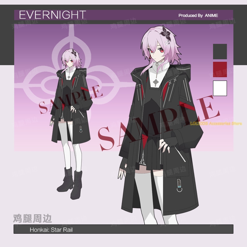Winter Clothing Gear - Kostium Cosplay Evernight Honkai: Star Rail