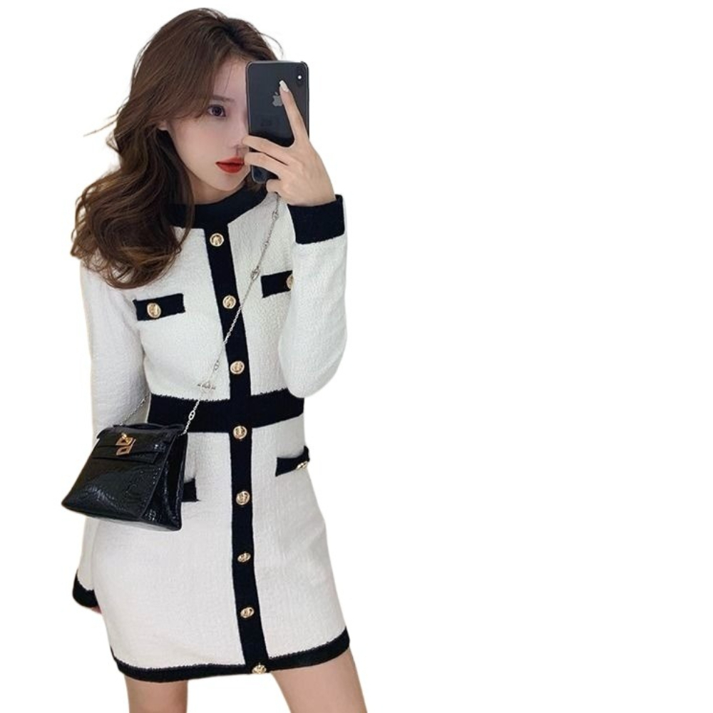 Jesienno-zimowa sukienka w sty – Winter Clothing Accessories recenzja i cena