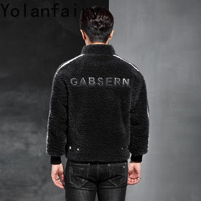 YOLANFAIRY 100% wełniane męski – Quality Winter Clothing Jacket recenzja i cena