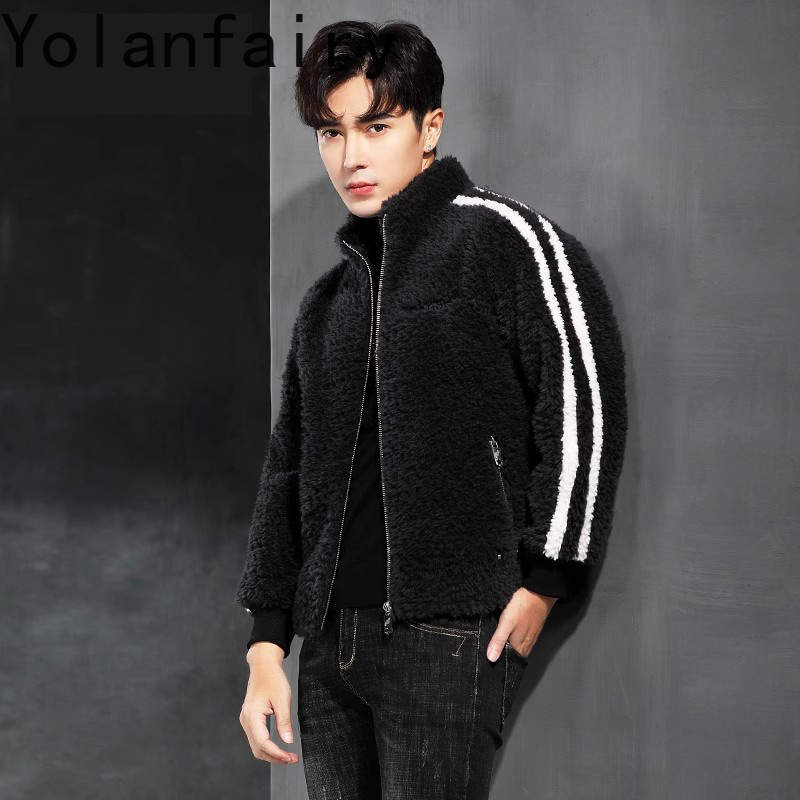 YOLANFAIRY 100% wełniane męski – Quality Winter Clothing Jacket recenzja i cena