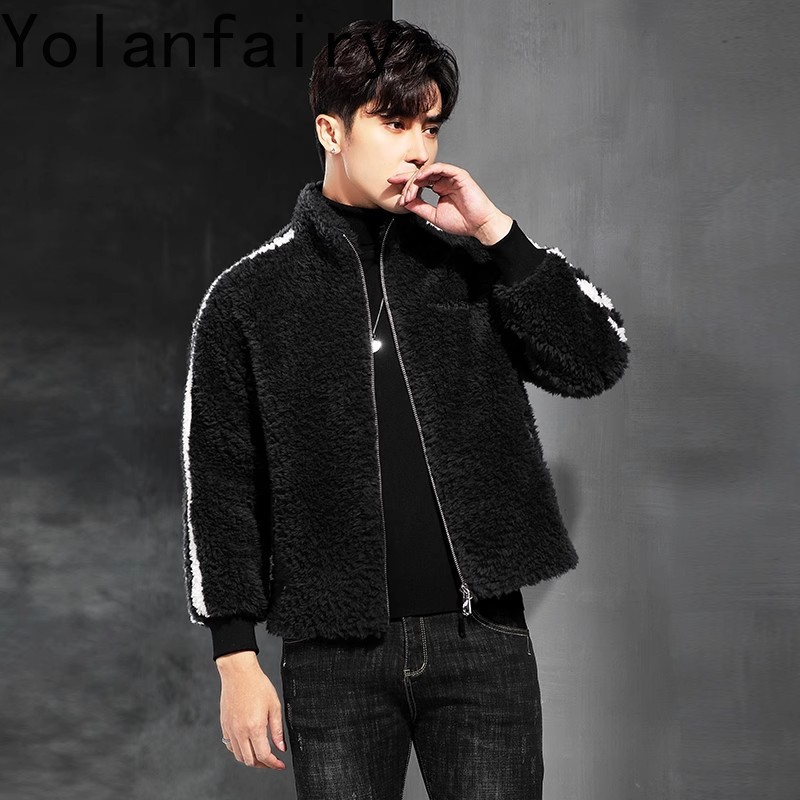 YOLANFAIRY 100% wełniane męski – Quality Winter Clothing Jacket recenzja i cena
