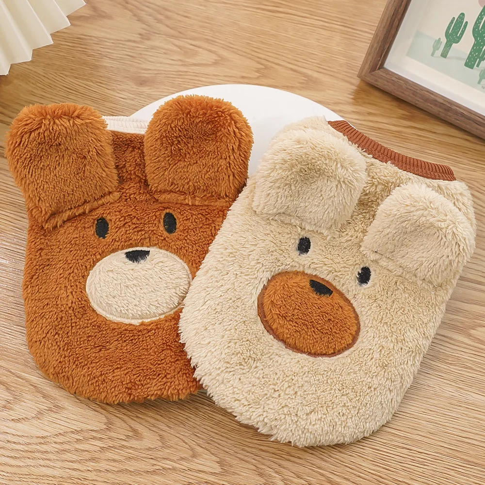 Zimowe pluszowe ubranka dla ps – Winter Clothing Accessories recenzja i cena