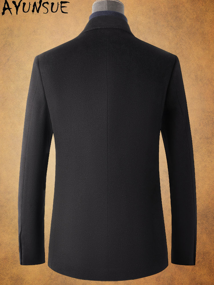 AYUNSUE 80% Wełniane Płaszcze  – Quality Winter Clothing Jacket recenzja i cena