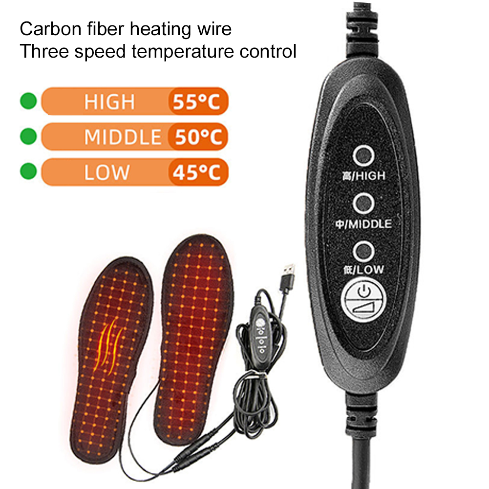 Podgrzewane wkładki do butów U – Heated Insole Rechargeable recenzja i cena