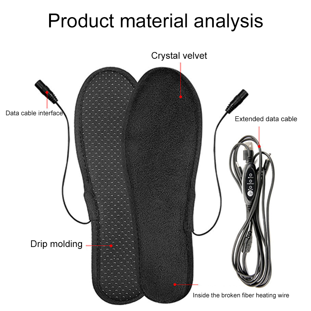Podgrzewane wkładki do butów U – Heated Insole Rechargeable recenzja i cena