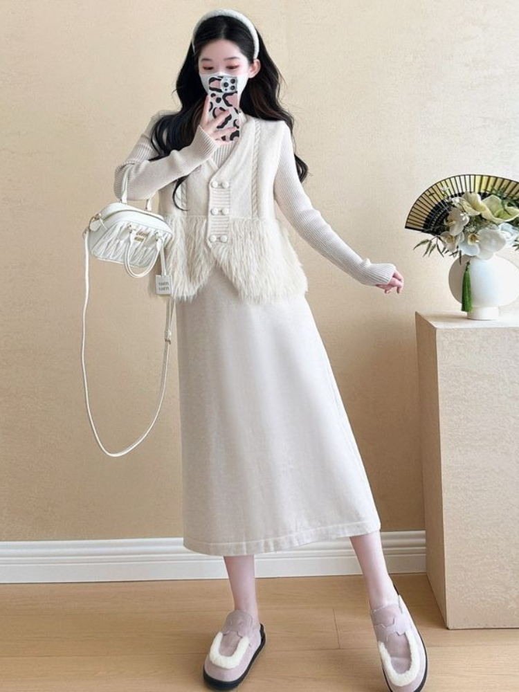 Zestaw dwuczęściowy w eleganck – Winter Clothing Accessories recenzja i cena