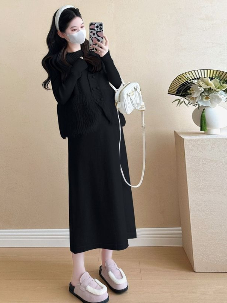 Zestaw dwuczęściowy w eleganck – Winter Clothing Accessories recenzja i cena
