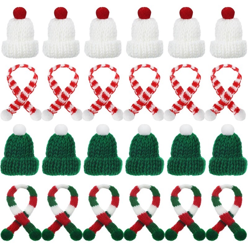 5/10 szt. Świąteczne Dekoracje – Winter Clothing Accessories recenzja i cena