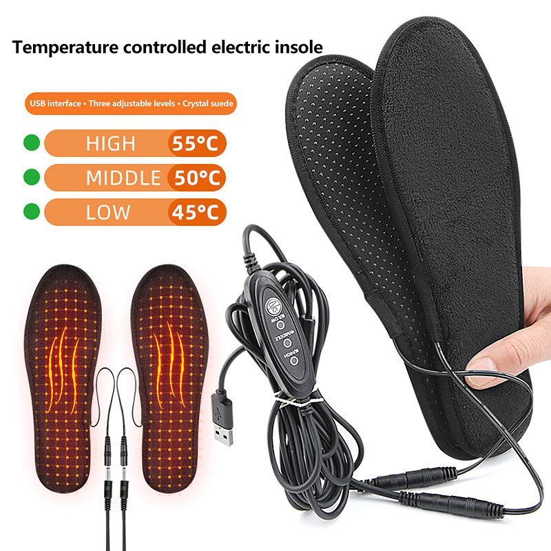 Podgrzewane wkładki do butów U – Heated Insole Rechargeable recenzja i cena