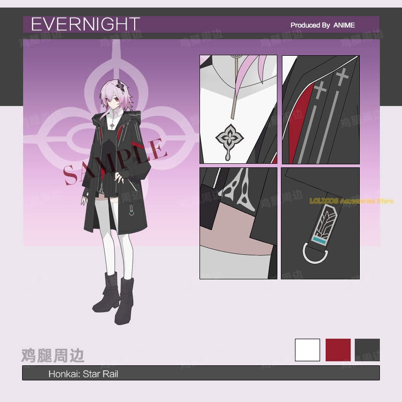 Kostium Cosplay Evernight Honk – Winter Clothing Gear recenzja i cena